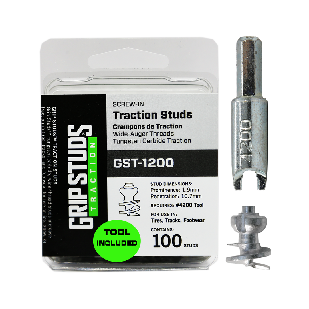 Studs for Street Motorcycles | Model 1200 100 W/TOOL