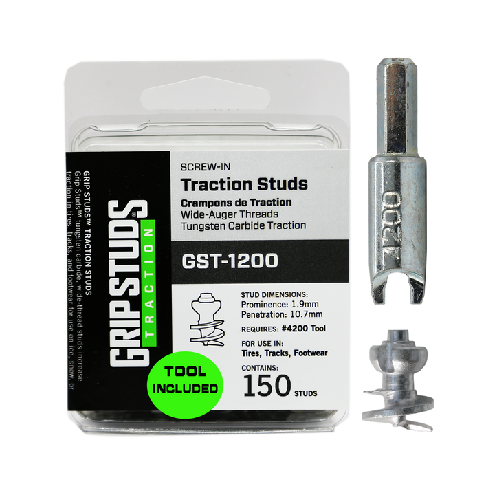 Studs for Street Motorcycles | Model 1200 150 W/TOOL