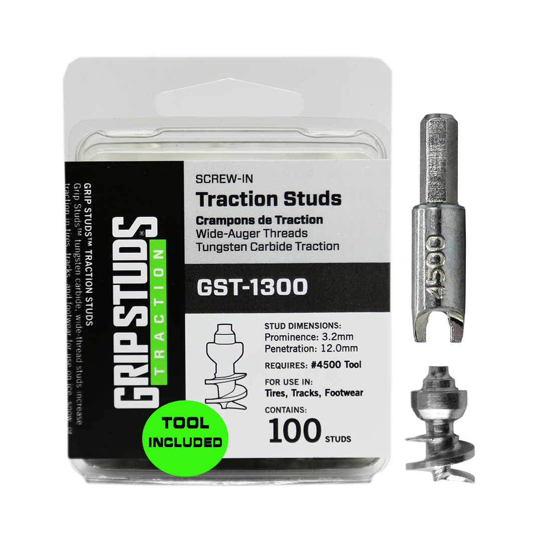 Motorcycle Tire Studs | Model 1300 100 W/TOOL