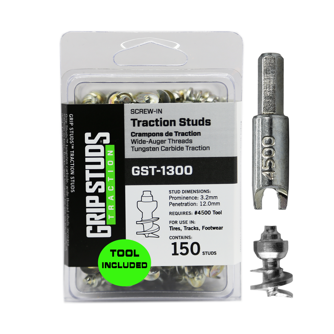 Motorcycle Tire Studs | Model 1300 150 W/TOOL