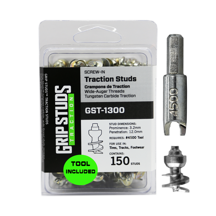 Motorcycle Tire Studs | Model 1300 150 W/TOOL