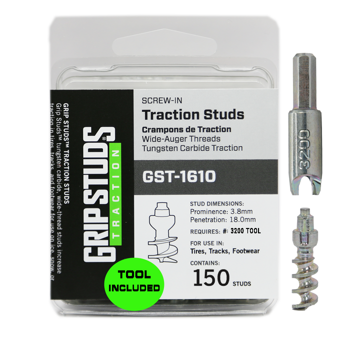 Snowmobile Track Studs | Model 1610 150 W/TOOL