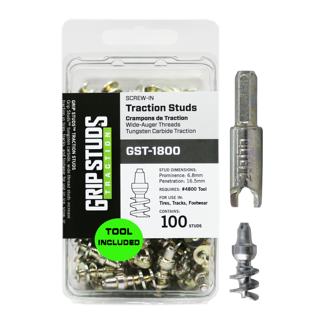 Rear Dirt Bike Tire Studs | Model 1800 100 W/TOOL