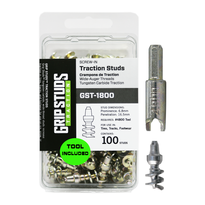 Rear Dirt Bike Tire Studs | Model 1800 100 W/TOOL
