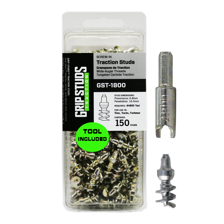 Rear Dirt Bike Tire Studs | Model 1800 150 W/TOOL