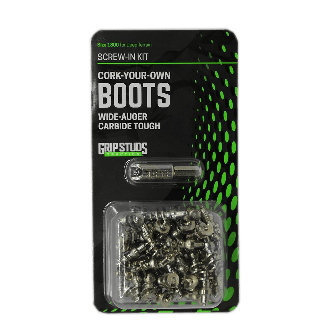 Surf Fishing Boot Studs | Model 1800 Boot Kit (50 Studs w/ Power Installation Tool)