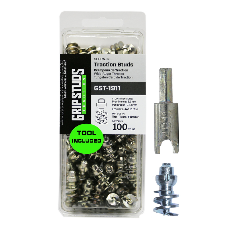 1911 Screw-In Tire Stud  100 W/TOOL  